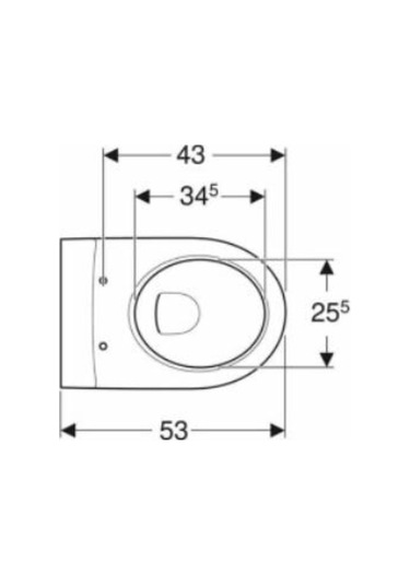 Geberit Icon Alpha15 Soft Asma Klozet Seti - Parlak Krom Diğer