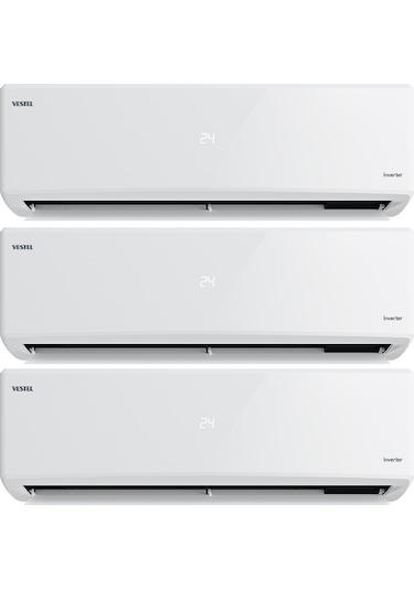 Vestel Flora Doğa A++ 2700 BTU Multi Inverter Plus AC 9+9+12 Klima