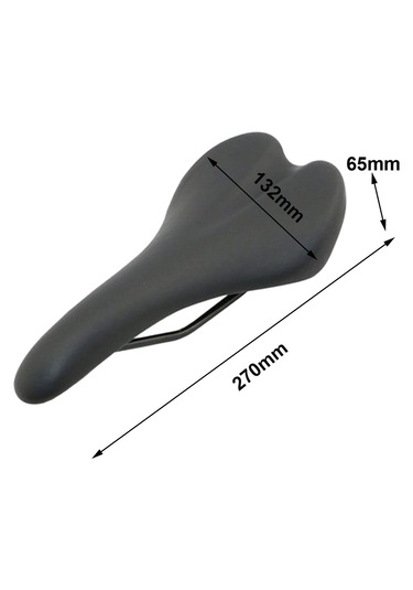 Dolıty Bisiklet Koltuğu Kadın Erkek Dağ Bisikleti Sele Siyah Siyah