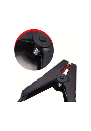 Xuweiwei Marş Güç Klipsi 1 Set Acil Durum Araba Pil Başlatıcısı Dayanıklı Klipsler Sönük Zayıf Pil İçin Şarjsız Güç Kaynağı