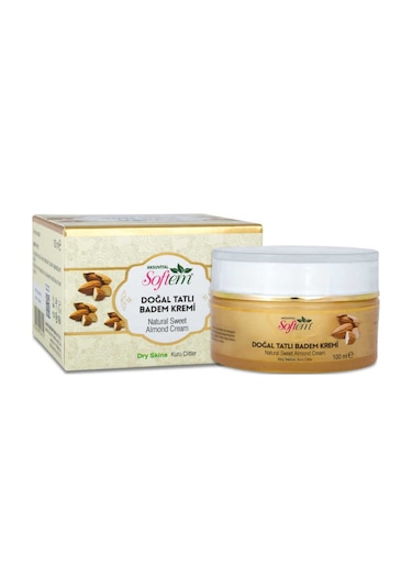 Softem Doğal Tatlı Badem Kremi 100 ML