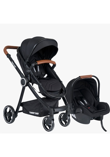 Tommy Baby Toranto Black Vip Travel Sistem Bebek Arabası Puset