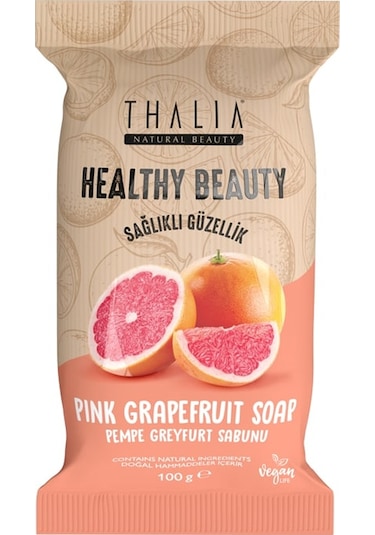 Thalia   Healthy&Beauty Pembe Geyfurt Özlü Doğal Sabun 100 G