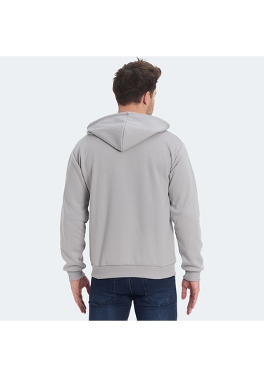 Slazenger KOZZAX IN Erkek Sweatshirt Gri