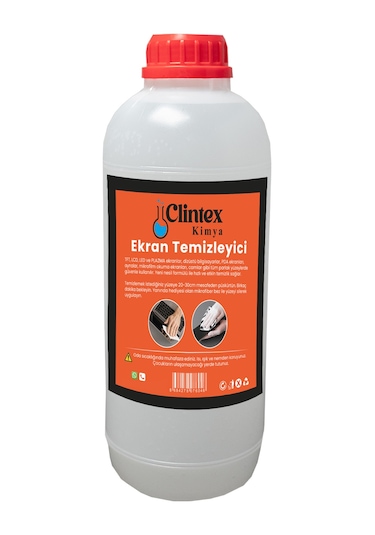 Clintex Kimya Lcd Led Ekran Gözlük Temizleyici 1 L