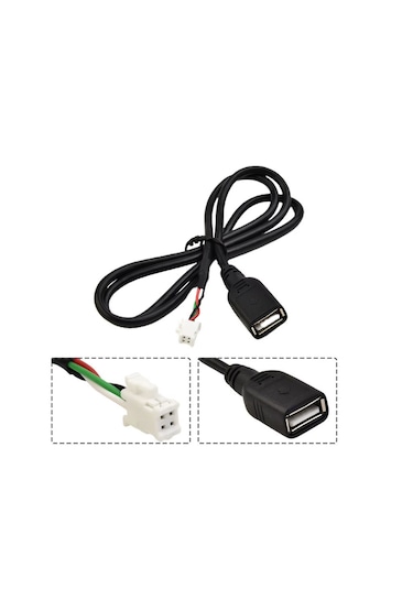 Universal Usb Portu Kablolu 4 Pin Android Multimedya Teyp Android  Double Teyp