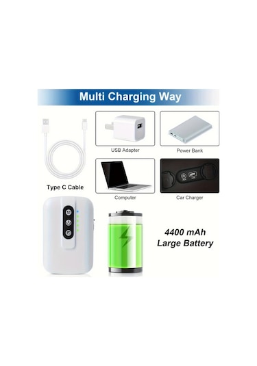 Willowhaven 2200mah Taşınabilir Usb Şarjlı Oksijen Pompası - Akvaryum Ve Balıkçılık