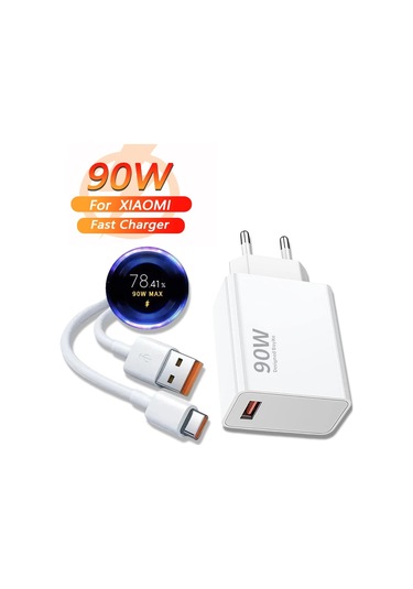 Snapbuy90w Usb Hızlı Şarj Cihazı Xiaomi 15 14 13 12 11 Redmi Note 12t 13 Pro Turbo Chdistribütör Garantili