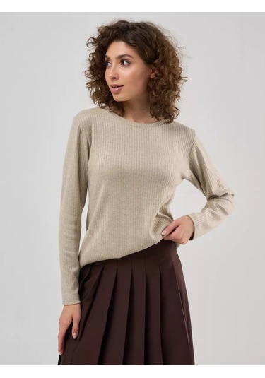 Sherbi Sweatshirt Uzun Kollu "lapsha" 265482738 Bej