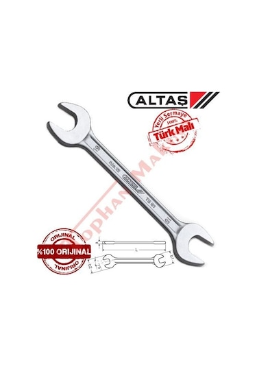 Altaş 13/16 X 7/8 Mm İki Ağız Anahtar