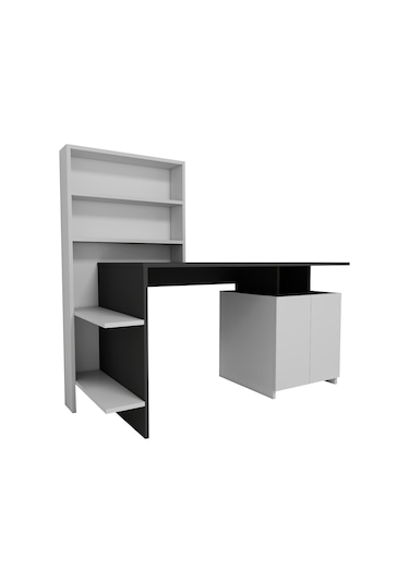 Arnetti Çalışma Masası Melis Bilgisayar Masası Antrasit - Beyaz