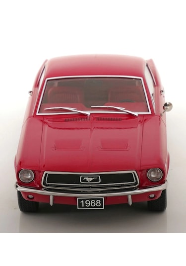 1:18 Kk Scale 1968 Ford Mustang Gt Fastback Kırmızı Model Araba
