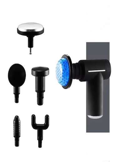 Amg-22 Sıcak Ve Soğuk Kompresli Şarjlı Titreşimli Masaj Aleti Sıyah