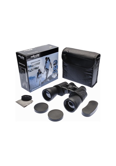Nikula 30x50 Profesyonel El Dürbünü - Süper Netlik - 1000m/45m Siyah