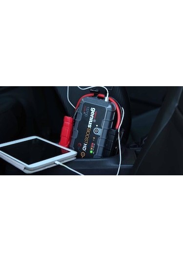 Genius GB70 Ultrasafe Lityum Akü Takviye + Powerbank + Led Lamba