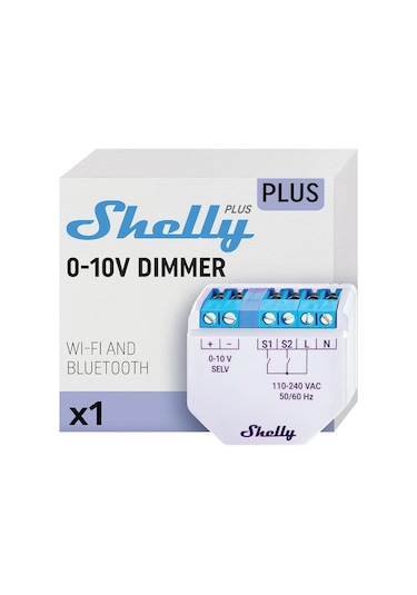 Shelly Plus 0-10V Dimmer Röle