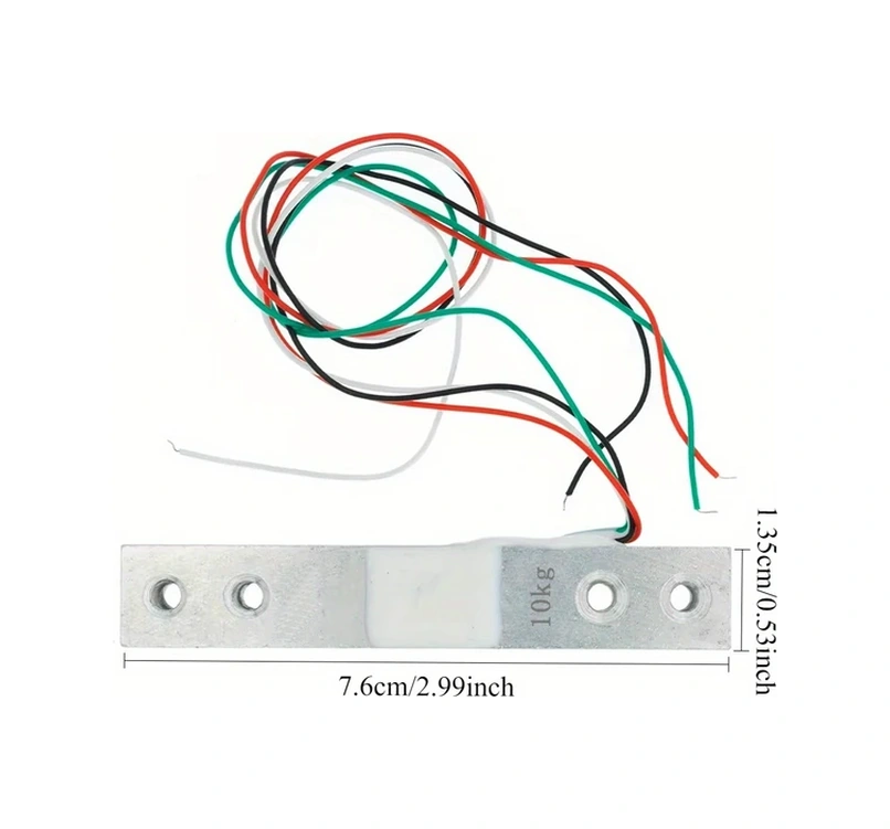 Willowhaven 44.09lb Hx711 Yük Hücresi Sensörü - Hassas Usb Kompakt Endüstriyel