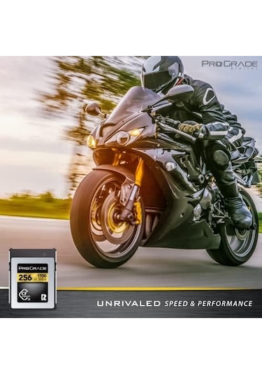 Digital 256gb Cfexpress Tip B Hafıza Kartı Altın Açık Mavi