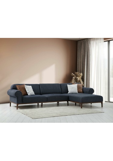 London Sırt Mekanizmalı Köşe Takım + Berjer - Antrasit