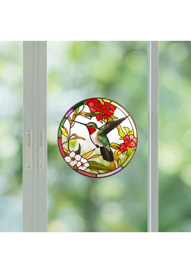 Suntek Sinek Kuşu Cam Çıkartması Çıkartması Dekoratif,