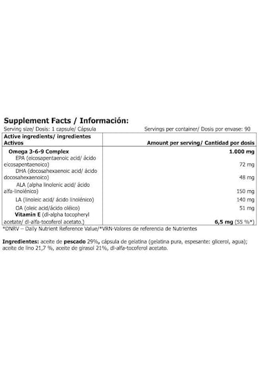 Amix Greenday Super Omega 3 / 3-6-9 / 90 Soft