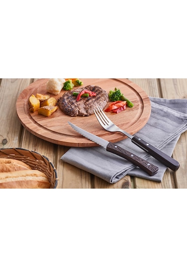 Onon 2 Parça Steak Çatalı ve Steak Bıçağı