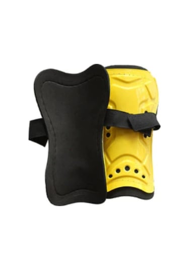 Triathlon Tekmelik Çift Cırtlı Futbol Tekmeliği Futbol Kavallığı Sarı - Siyah