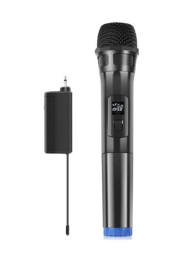 Ebitda Puluz Pu628b Led Ekranlı Uhf Kablosuz Mikrofon - Siyah 681400373a Mikrofonlu Sistemi