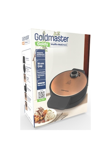 Goldmaster Goldy 1000 W Waffle Makinesi