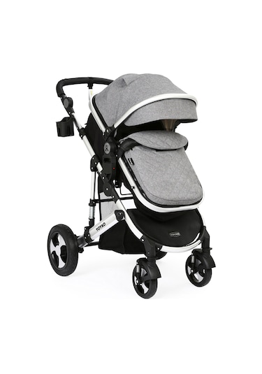 Yoyko Ultimate Travel Sistem Bebek Arabası 3 İn 1 Gri Silver