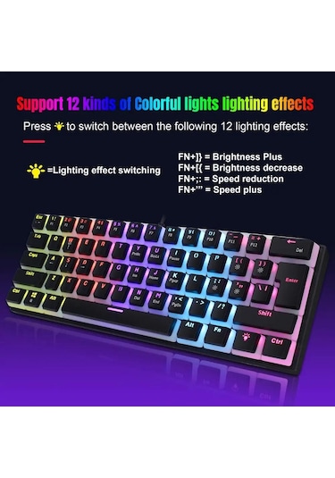 Valkyrie Valkyrie L700 Blue Switch Mekanik Oyuncu Klavye