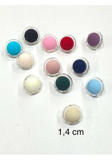 Bebek Düğmesi / Mat Model / 10 Adet /bebe03/ - Lacivert