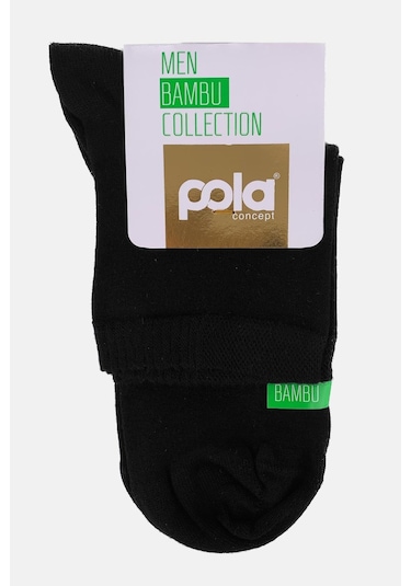 Pola Gd Goldoremi 4100 Erkek Terletmez Bambu Yarım Konç Çorap Grı