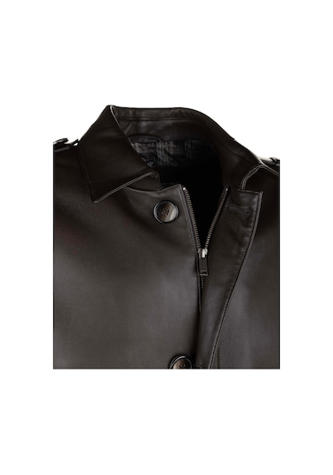 Tamer Tanca Erkek Hakiki Deri Kahverengi Deri Mont 1101 2205 Erk Dr Mont Sk24/25 Kahve Zıg Kahverengi