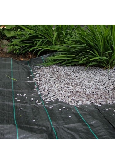 Siyah Sulzer Kumaş Sera Taban Örtüsü Jüt Blueberry Peyzaj Uygulam