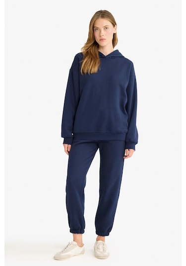 Defacto Basic Düz Cepli Beli Bağcıklı Kalın Jogger Eşofman Altı F9622ax25aunv251 Lacivert-nv251 Defacto Basic Düz Cepli Beli Bağcıklı Kalın Jogger Eşofman Altı F9622ax25aunv251 Lacivert-nv251