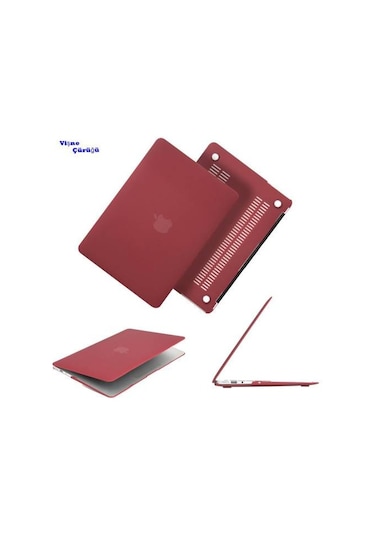 Apple Uyumlu MacBook Ai̇r 13.3 A1466 Kılıf 2In1 Mat Doku Case