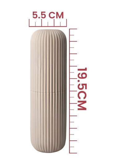 Bej - Seyahat Tipi Diş Fırçası, Makyaj Malzemesi Saklama Kabı, Çok Amaçlı Aksesuar Organizeri Bej