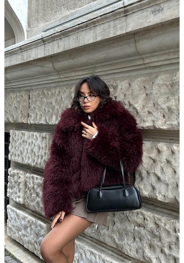 Boheme Vintage Baget Çanta - Siyah