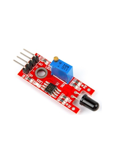 4 Pinli Alev Sensörü Modülü