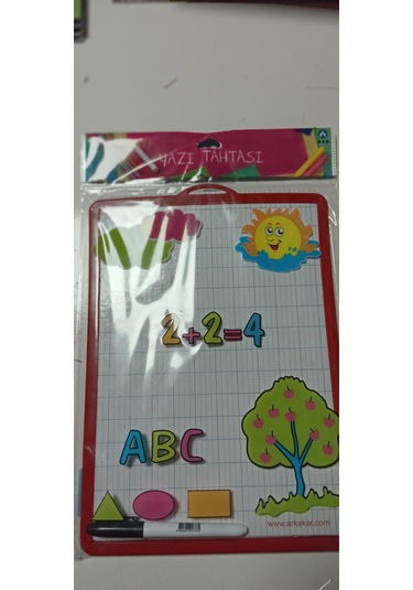 Ark 33 23 Yazı Tahtası Beyaz - Kırmızı