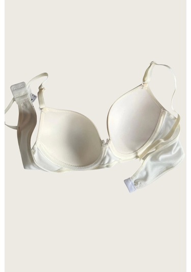 Mikro Kumaş İçi Boş Balenli Günlük Tek Desteksiz Sütyen Siyah