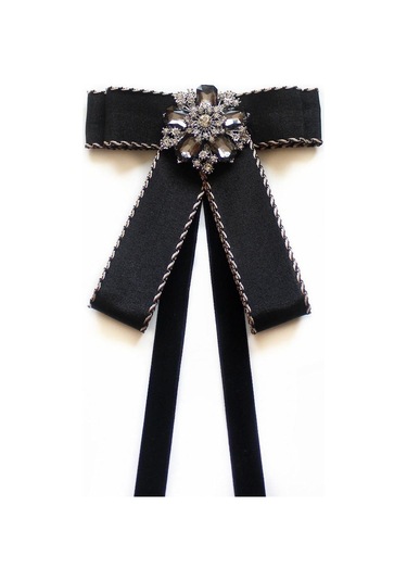 Homyl Takım Bluz Giyim Aksesuarları Için Kravat Bow Tie Siyah Çok Renkli