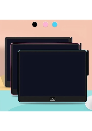 Trendooze 16 Inç Pembe Lcd Yazı Tableti Çocuklar İçin Eğitici Oyuncak Doğum Günü Hediyesi Gaojunshop01 Pembe
