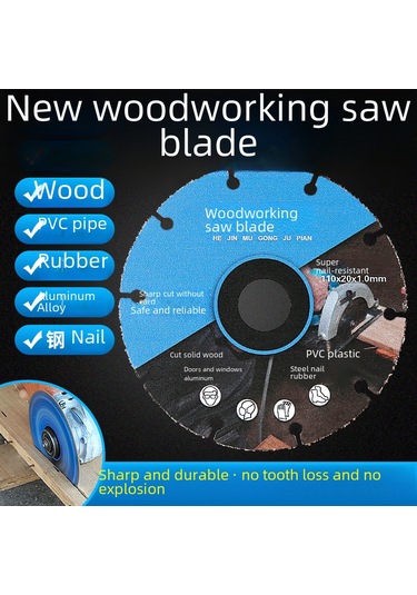 Youmex Açıcı Taşlama İle Ahşap, Pvc, Kauçuk Kesici: Profesyonel Açı Taşlama Testere 1 Adet