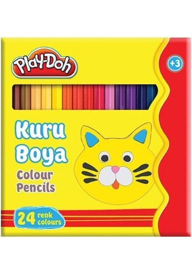 Play-doh 24 Renk Kuru Boya Ku003