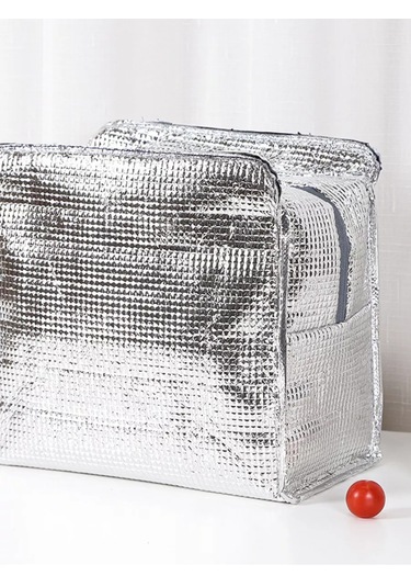 Alberohome Termo Çanta Soğutucu Öğle Yemeği Çantası 232452255 Gri