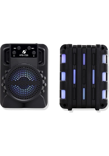 Polygold Kts-1720 Rgb Işıklı 3 İnç Bluetooth Hoparlör Speaker