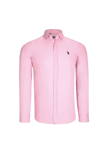 İkili Set G725 Dewberry Erkek Gömlek-siyah-pembe Siyah-pembe