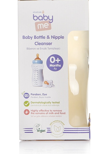 Baby Me Likit Emzik Biberon Temizleyici 4 x 500 ML